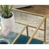 Sauder Coral Cape Coffee Table 3a , Three safety-tempered glass shelves 423525